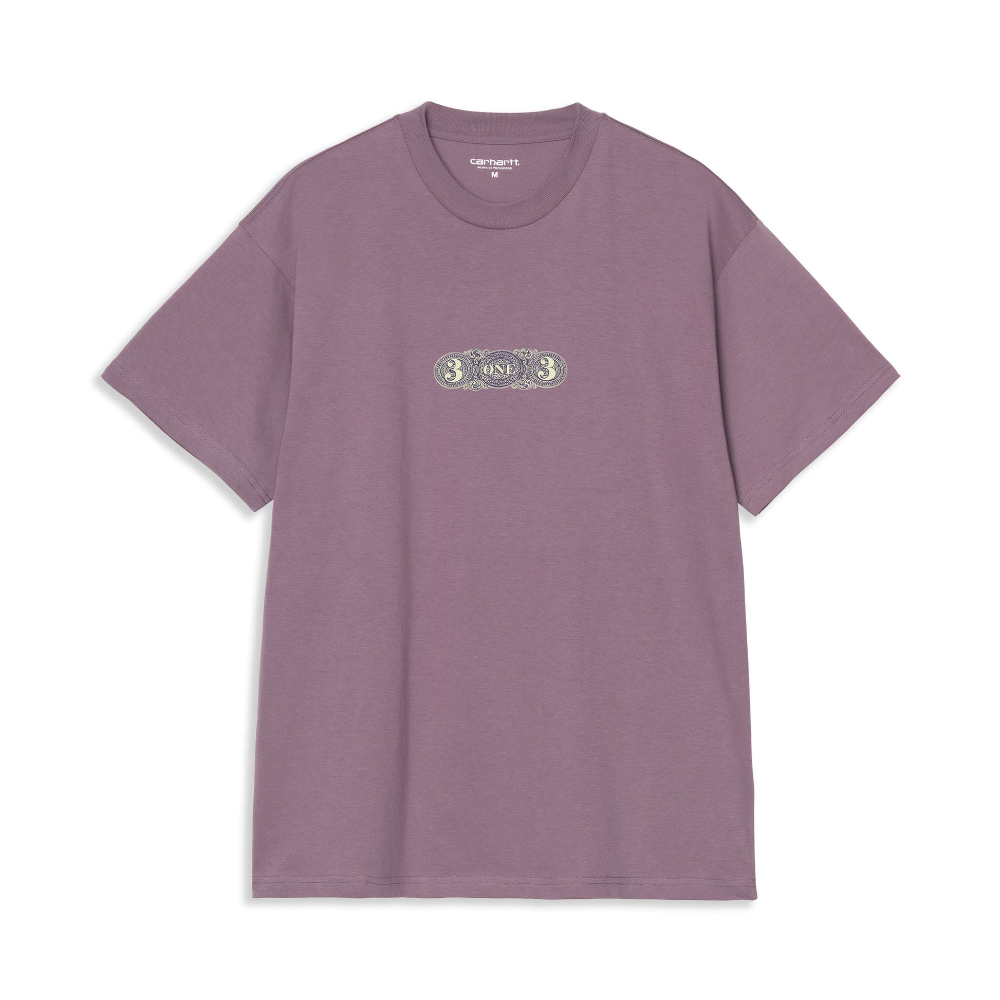 Carhartt WIP S/S 3 One 3 T-Shirt Phlox  - I03550333IXX