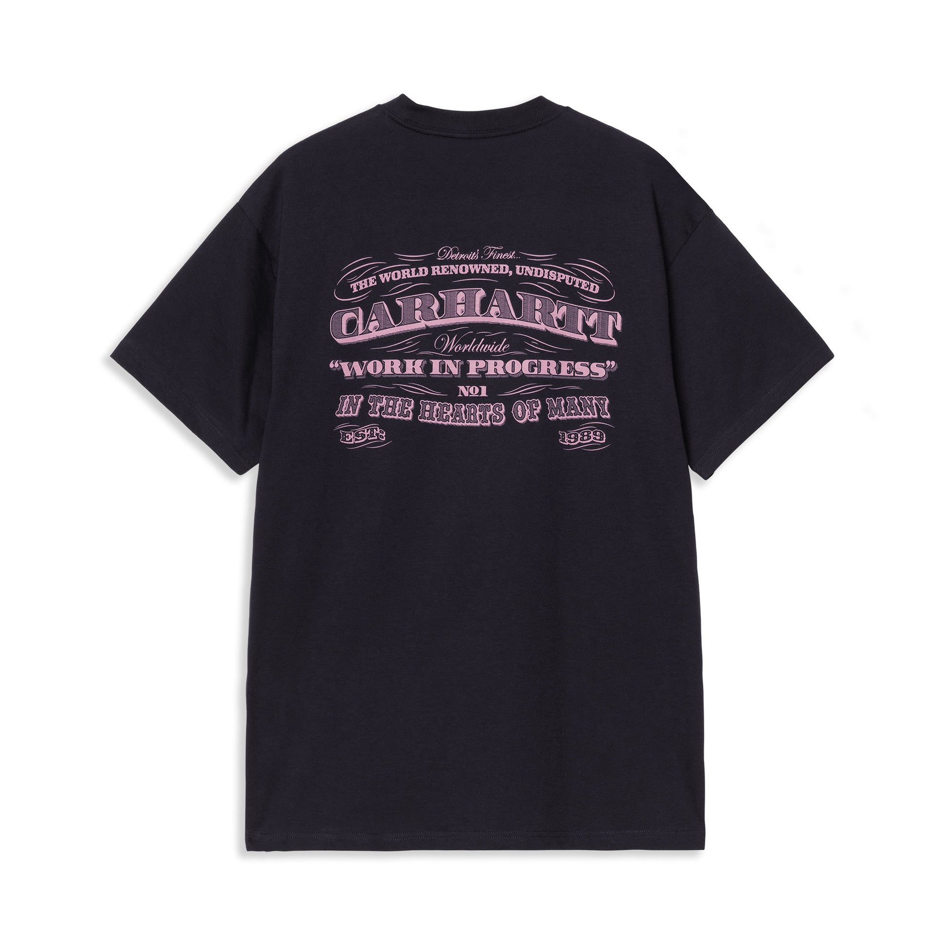 Carhartt WIP S/S 3 One 3 T-Shirt Deep Night  - I035503J0XX