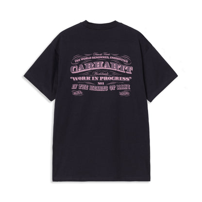 Carhartt WIP S/S 3 One 3 T-Shirt Deep Night  - I035503J0XX