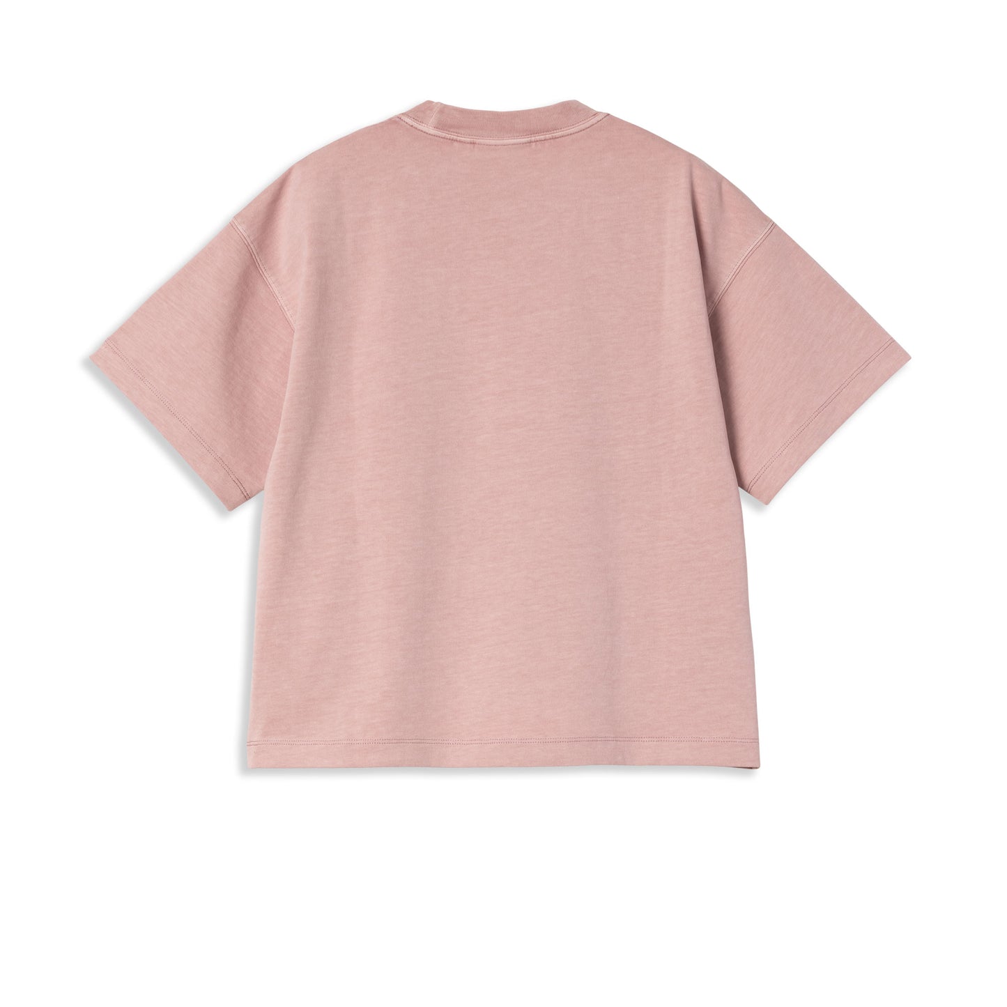 Carhartt WIP W S/S Benton T-Shirt Glassy Pink garment dyed  - I0355281NJGD
