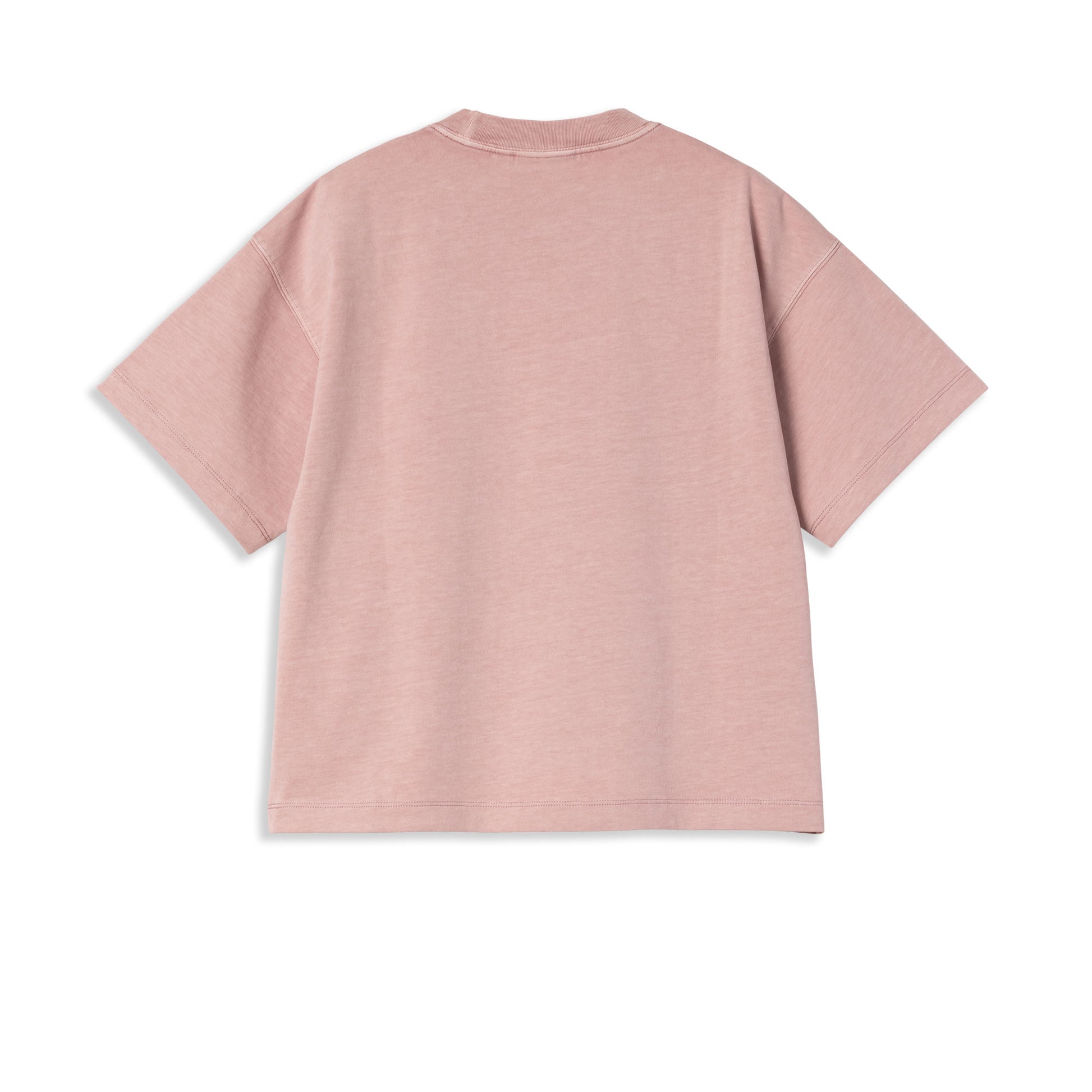 Carhartt WIP W S/S Benton T-Shirt Glassy Pink garment dyed  - I0355281NJGD