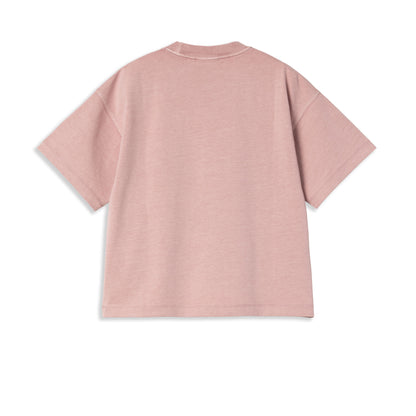 Carhartt WIP W S/S Benton T-Shirt Glassy Pink garment dyed  - I0355281NJGD