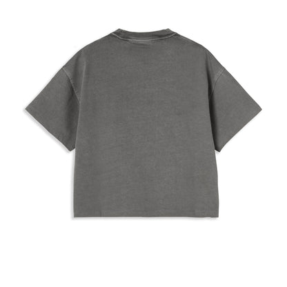 Carhartt WIP W S/S Benton T-Shirt Graphite garment dyed  - I03552887GD
