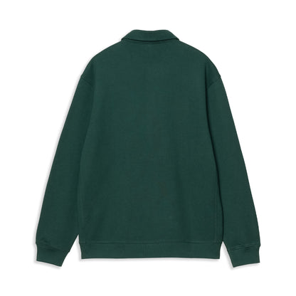 Carhartt WIP Polo Sweat Dark Fir  - I03553205AXX