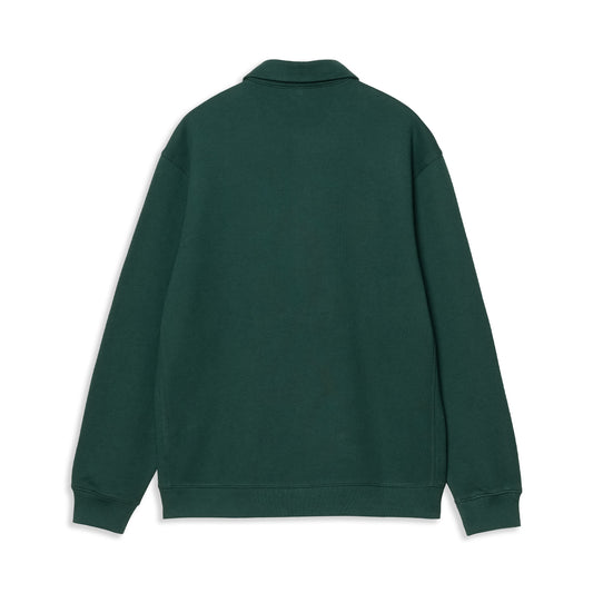 Carhartt WIP Polo Sweat Dark Fir  - I03553205AXX