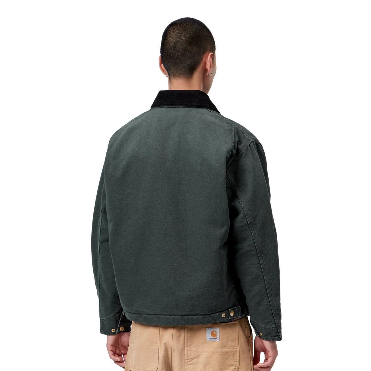 Carhartt WIP OG Detroit Jacket Raven/Black stone canvas  - I0356143WM4O