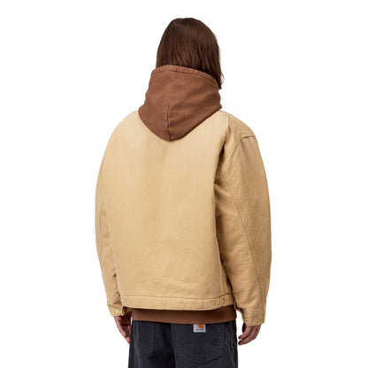 Carhartt WIP OG Detroit Jacket Dusty Hamilton Brown/Tobacco  - I0356143WQ4O