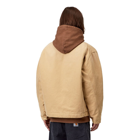 Carhartt WIP OG Detroit Jacket Dusty Hamilton Brown/Tobacco  - I0356143WQ4O