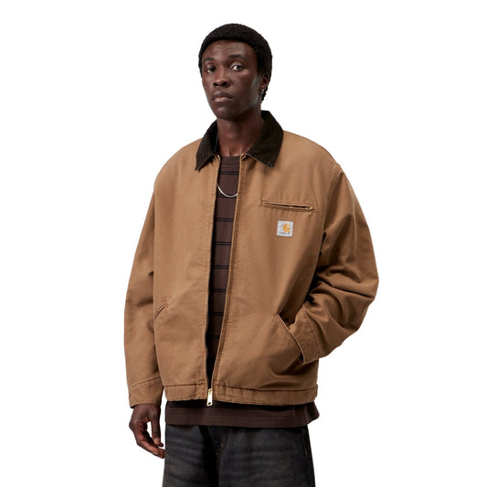 Carhartt WIP OG Detroit Jacket Hamilton Brown/Tobacco  - I0356143XA4O