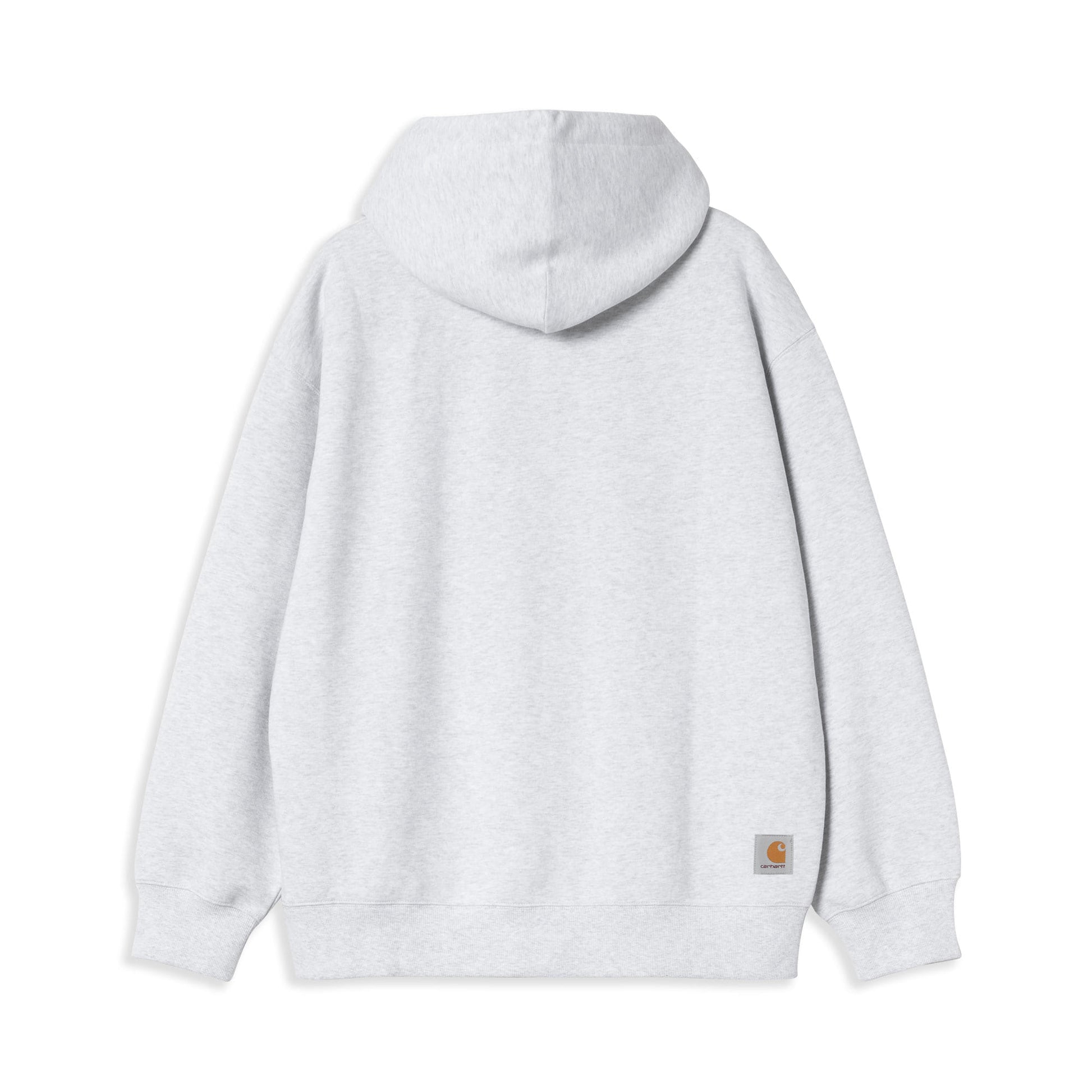 Carhartt WIP Hooded Mini Wip Sweat Jacket Ash Heather  - I03561948206