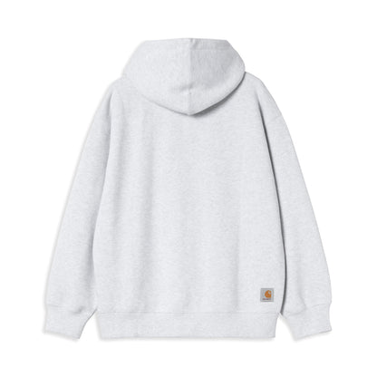 Carhartt WIP Hooded Mini Wip Sweat Jacket Ash Heather  - I03561948206