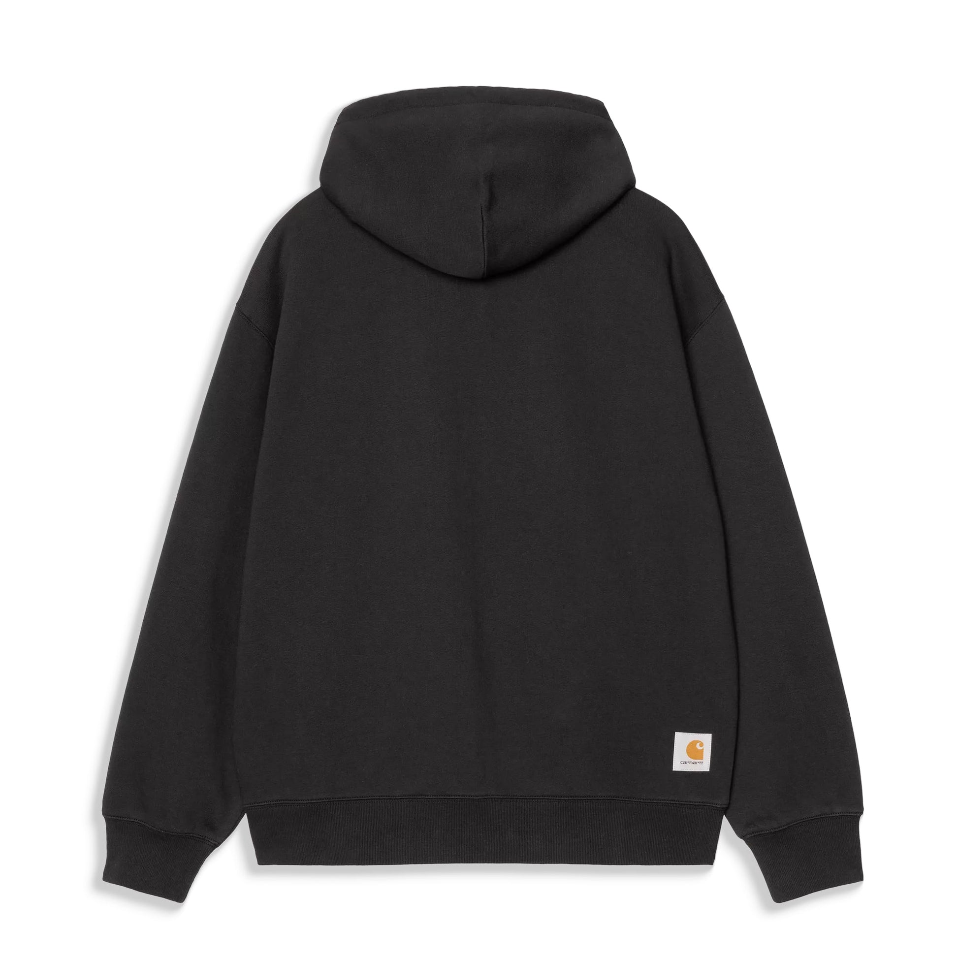 Carhartt WIP Hooded Mini Wip Sweat Jacket Black stone washed  - I0356198906