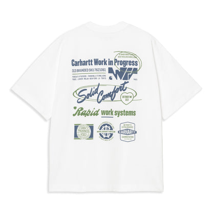 Carhartt WIP S/S Networks T-Shirt White  - I03562402XX