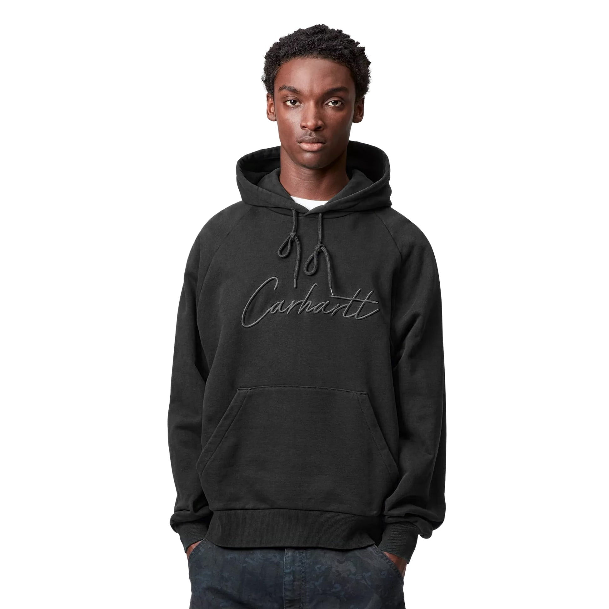 Carhartt WIP Hooded Ray Sweat Black  - I03564089XX