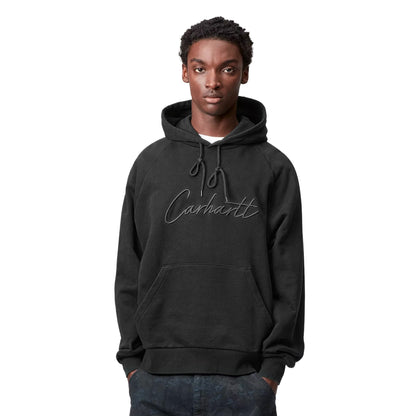 Carhartt WIP Hooded Ray Sweat Black  - I03564089XX