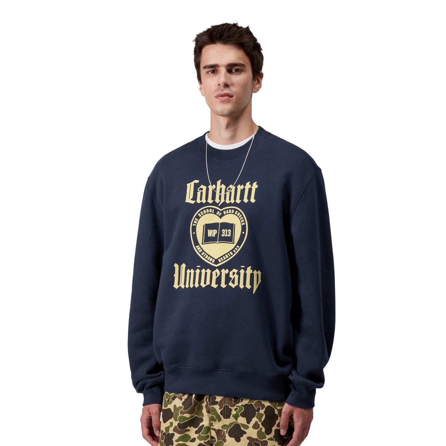 Carhartt WIP Schooling Sweat Jupiter  - I035642VQXX