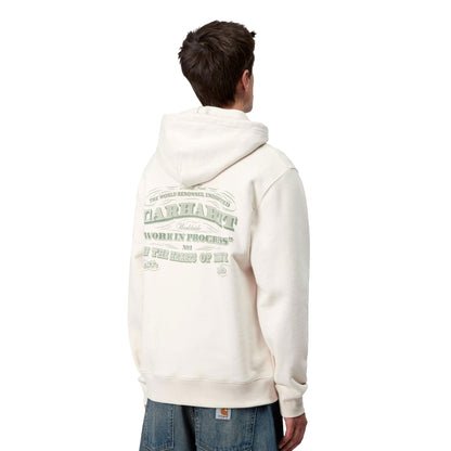 Carhartt WIP Hooded 3 One 3 Sweat Salt  - I0356451NGX