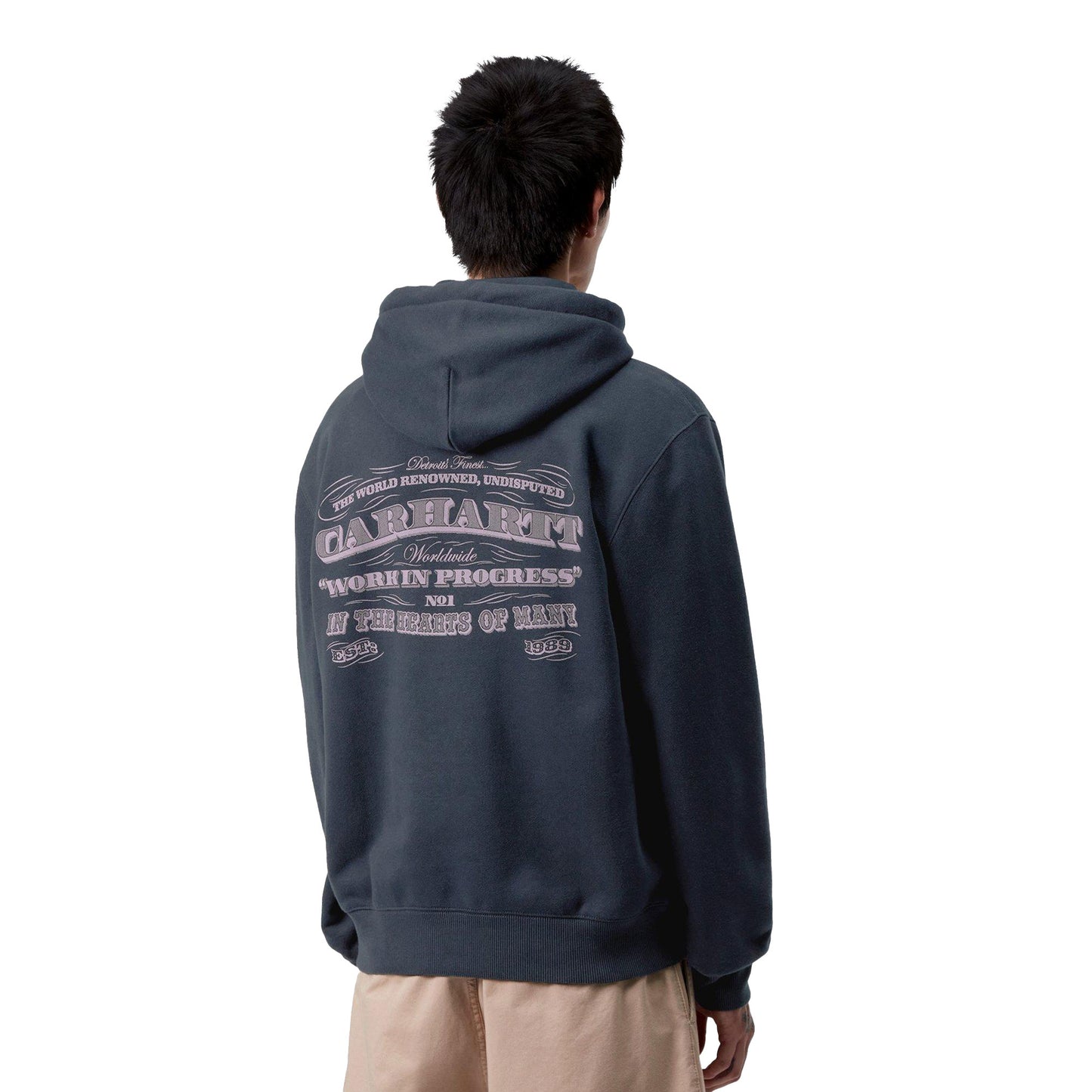Carhartt WIP Hooded 3 One 3 Sweat Deep Night  - I035645J0XX