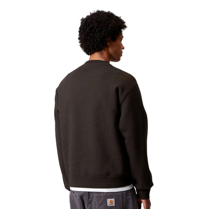 Carhartt WIP Big School Sweat Tobacco  - I03564847XX