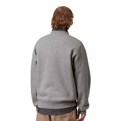 Carhartt WIP Big School Sweat Dark Grey Heather  - I035648ZMXX