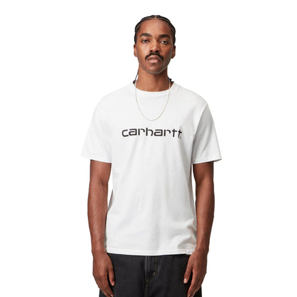 Carhartt WIP S/S Script T-Shirt White/Black