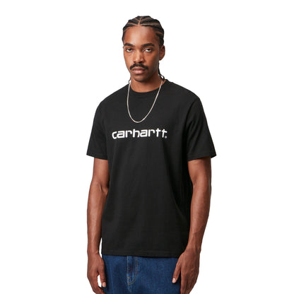 Carhartt WIP S/S Script T-Shirt Black/White
