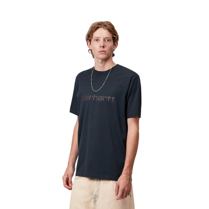 Carhartt WIP S/S Script T-Shirt Deep Night/Palisander