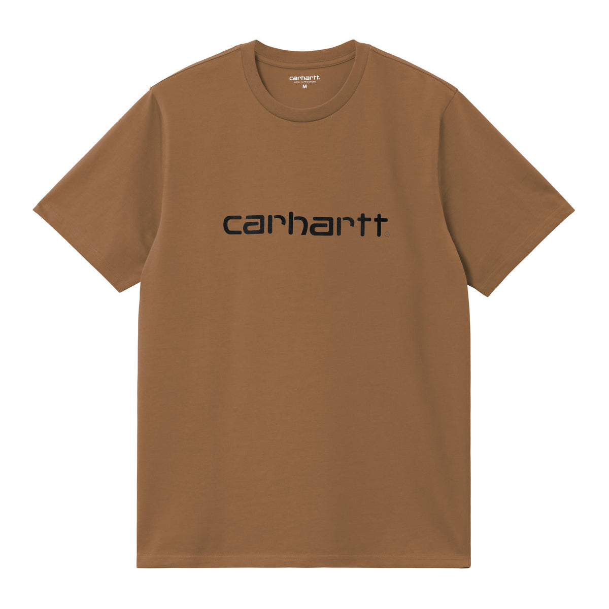 Carhartt WIP S/S Script T-Shirt WIP Hamilton Brown/Black  - I0357003YYXX