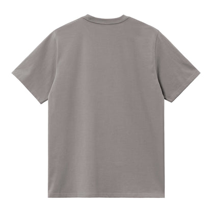 Carhartt WIP S/S Script T-Shirt Shady Grey/Dark Navy  - I0357003Z4XX