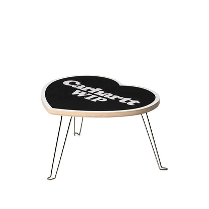 Carhartt WIP Heart Folding Table Black/White  - I0358300D2XX