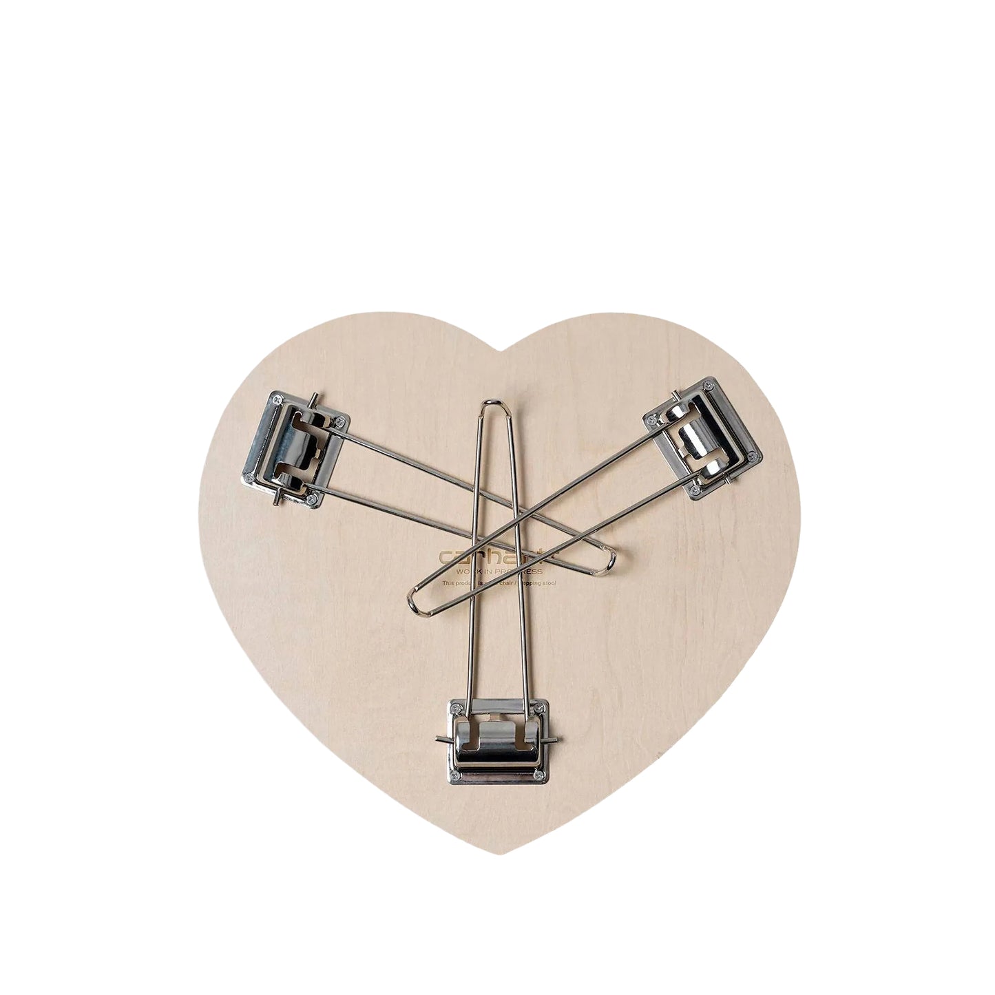 Carhartt WIP Heart Folding Table Black/White  - I0358300D2XX