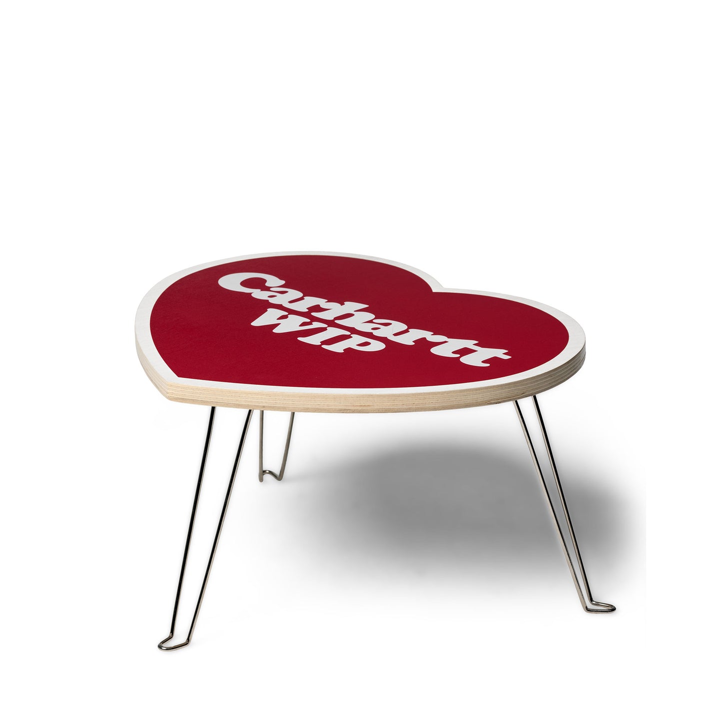 Carhartt WIP Heart Folding Table Scarlet/White  - I0358303FXXX