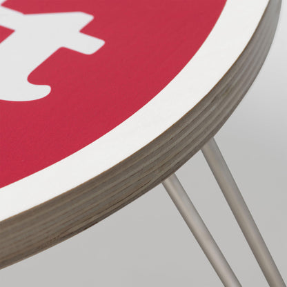Carhartt WIP Heart Folding Table Scarlet/White  - I0358303FXXX