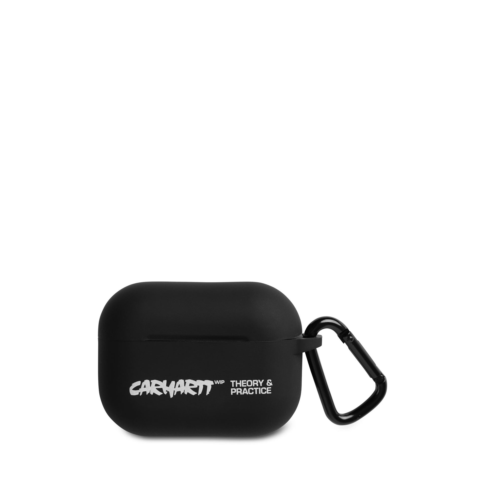 Carhartt WIP Theory and Practice Airpods Case Black/White  - I0358490D2XX