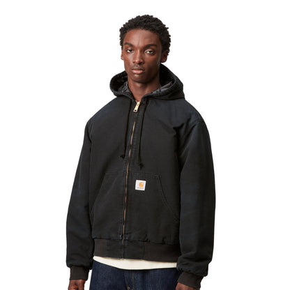 Carhartt WIP OG Active Jacket Black stone canvas  - I035891894O