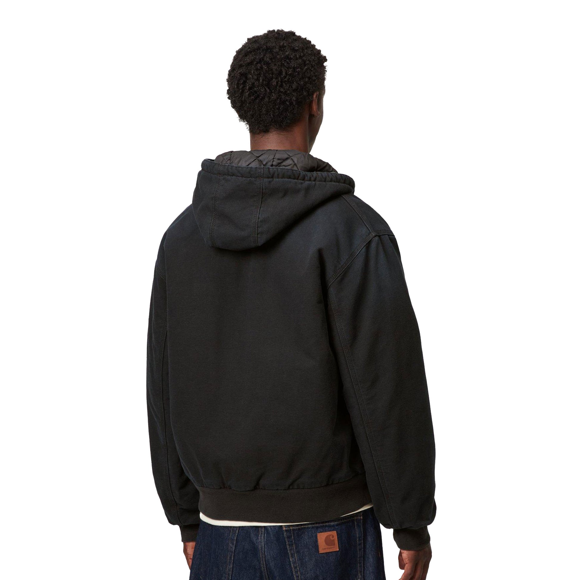 Carhartt WIP OG Active Jacket Black stone canvas  - I035891894O