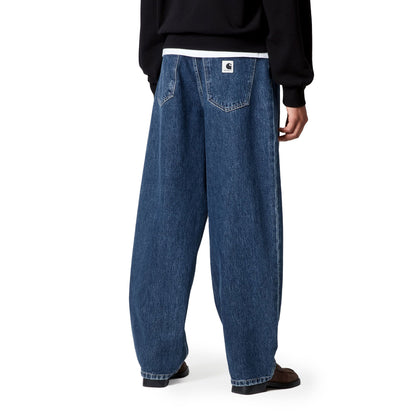 Carhartt WIP W Brandon Pant Blue stone washed  - I0358920106