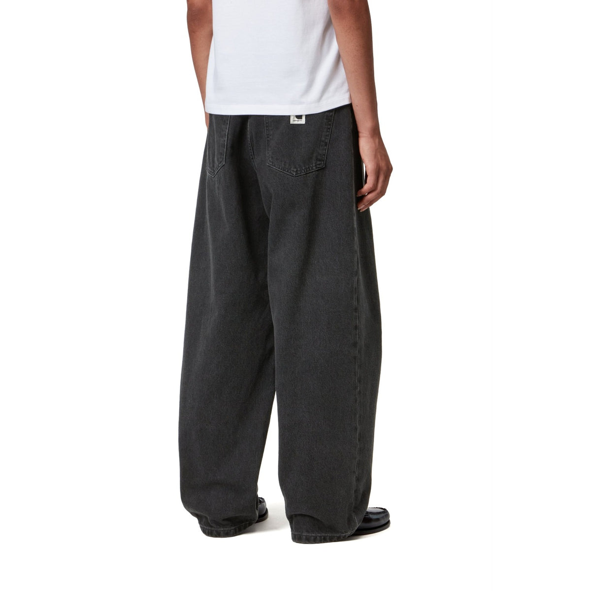 Carhartt WIP W Brandon Pant Black stone washed  - I0358928906