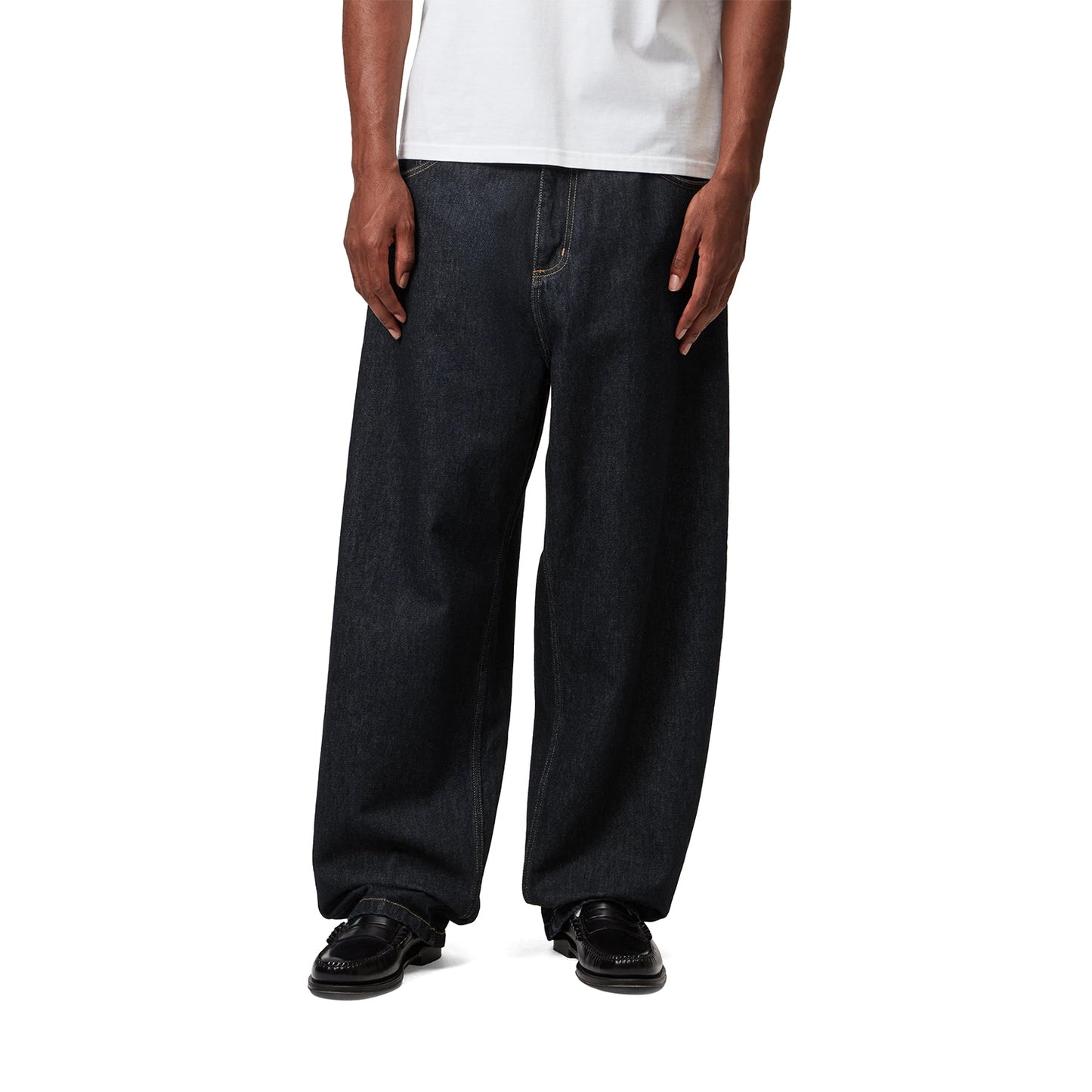 Carhartt WIP Brandon Pant Black rinsed  - I0358938902