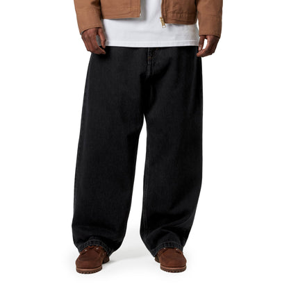 Carhartt WIP Brandon Pant Black stone washed  - I0358938906