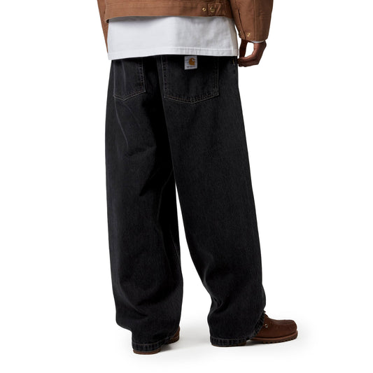Carhartt WIP Brandon Pant Black stone washed  - I0358938906