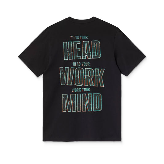 Carhartt WIP S/S Mind Your Head T-Shirt Black  - I03600089XX
