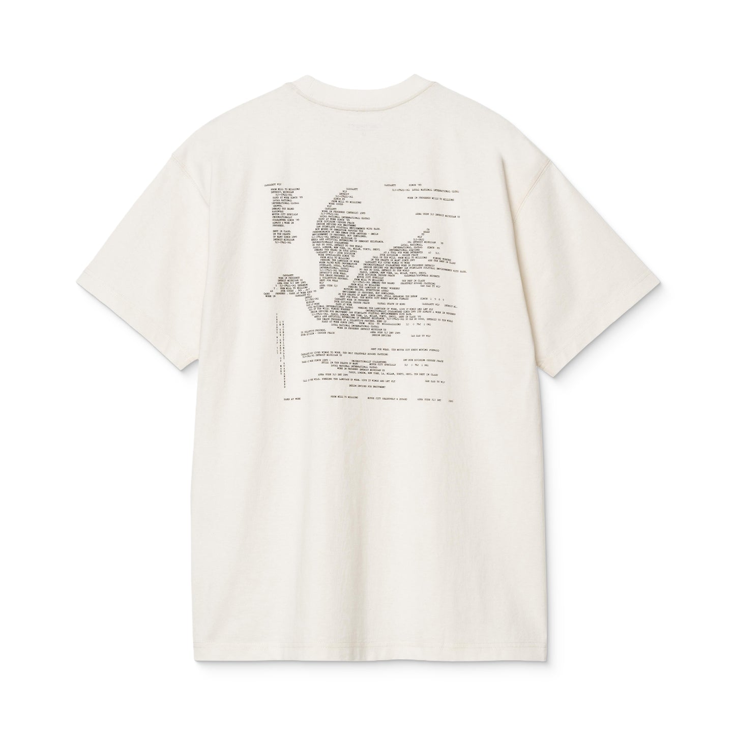 Carhartt WIP S/S Punched T-Shirt Wax  - I036006D6XX