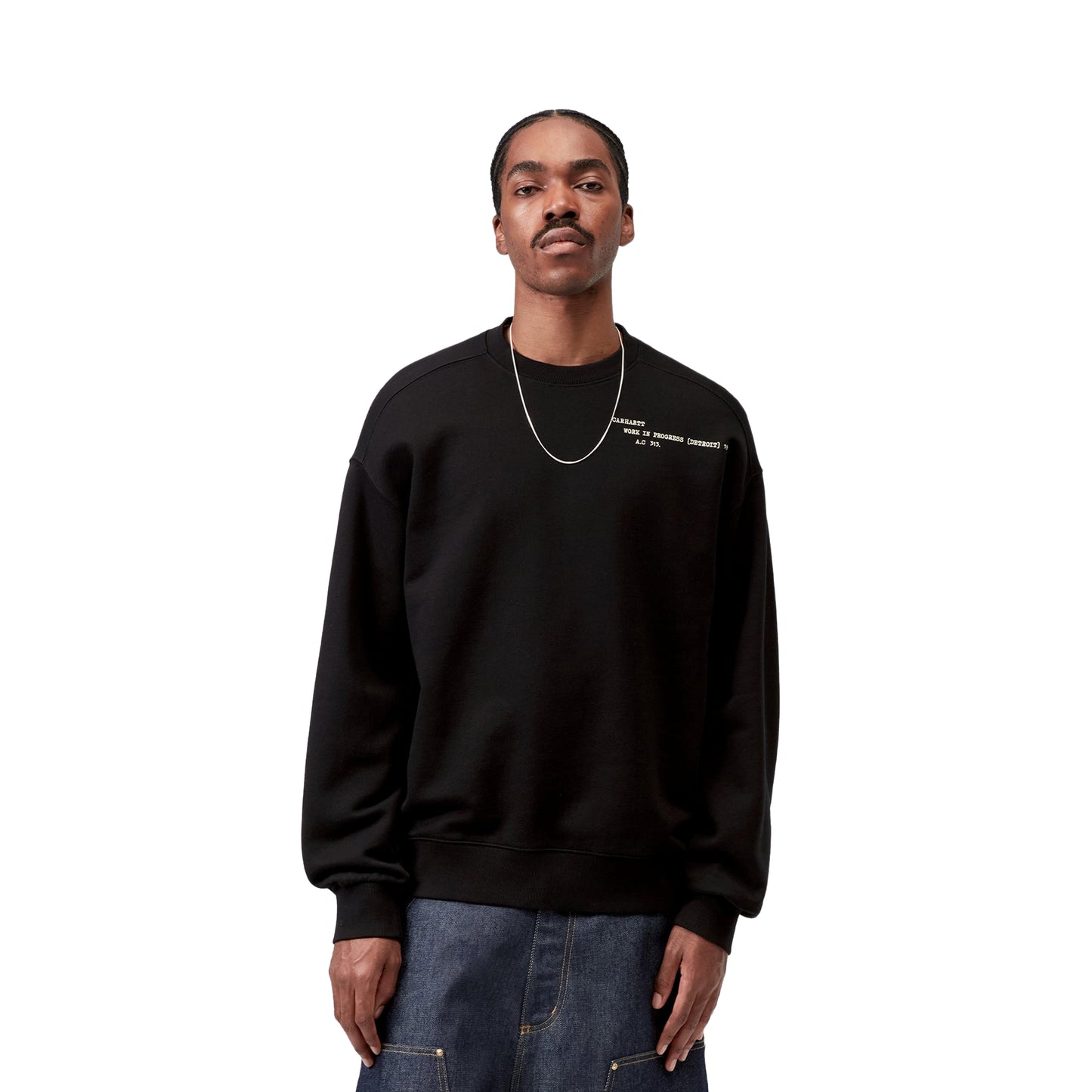 Carhartt WIP Punched Sweat Black  - I03603989XX