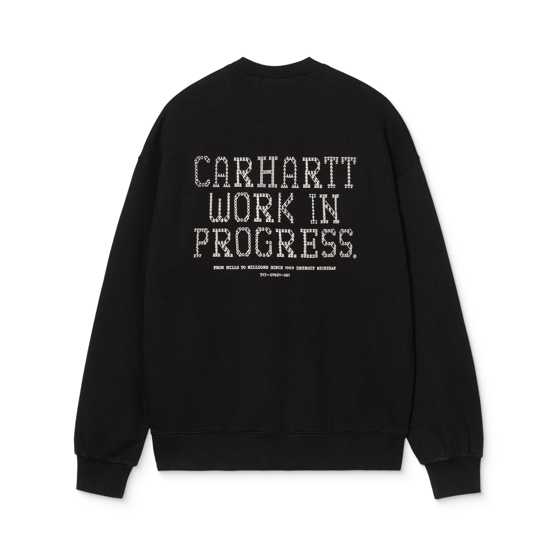 Carhartt WIP Punched Sweat Black  - I03603989XX