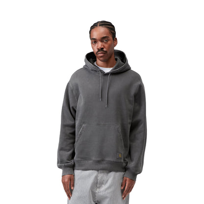 Carhartt WIP Hooded Torion Sweat Black grind wash  - I03605389B7