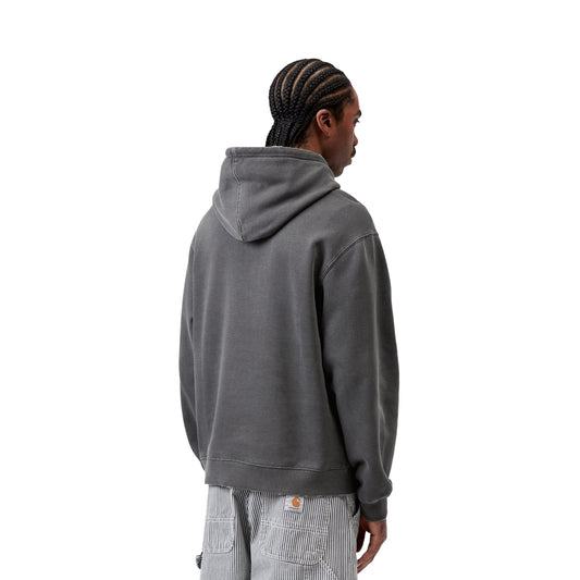 Carhartt WIP Hooded Torion Sweat Black grind wash  - I03605389B7