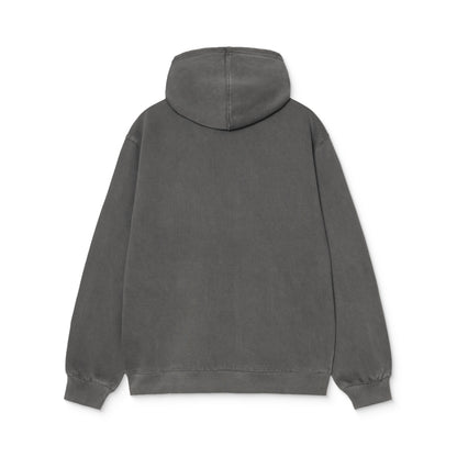 Carhartt WIP Hooded Torion Sweat Black grind wash  - I03605389B7