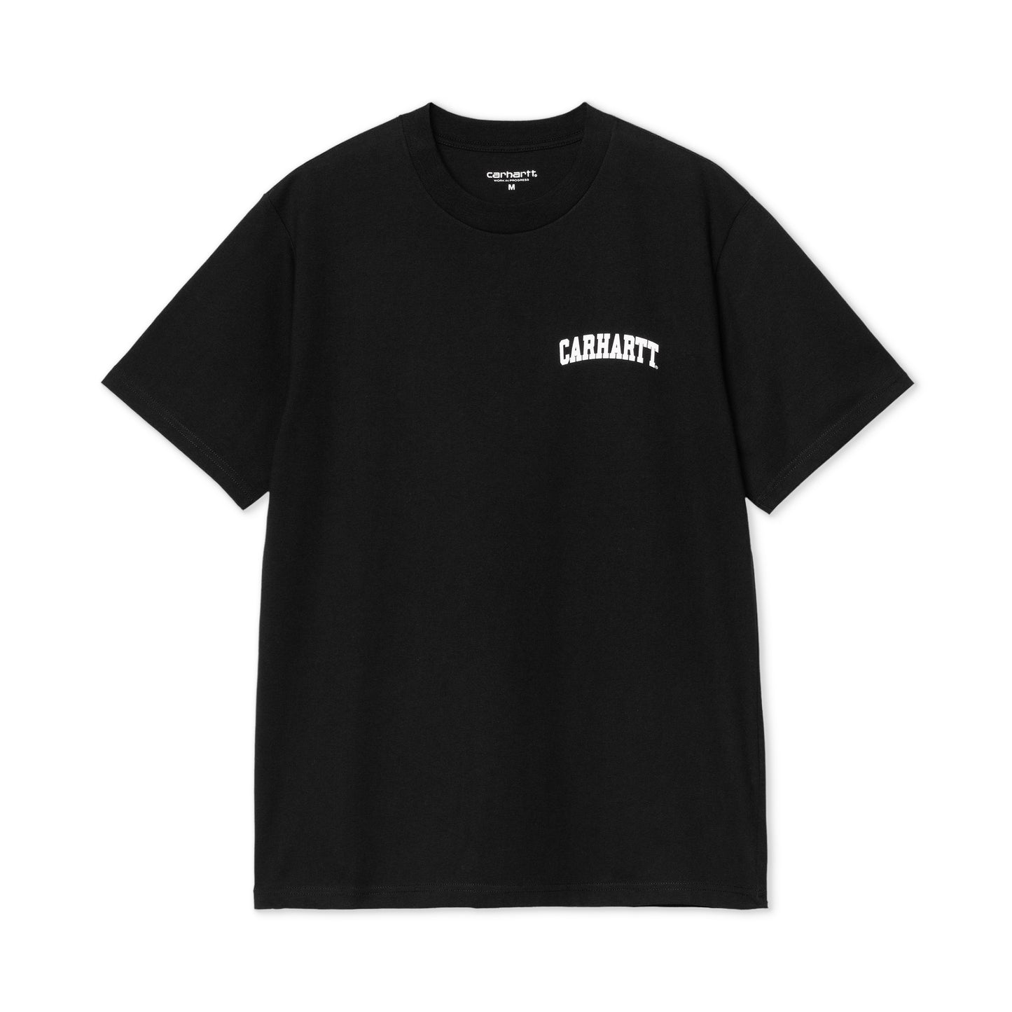 Carhartt WIP S/S University Script T-Shirt Black/White  - I0361100D2XX