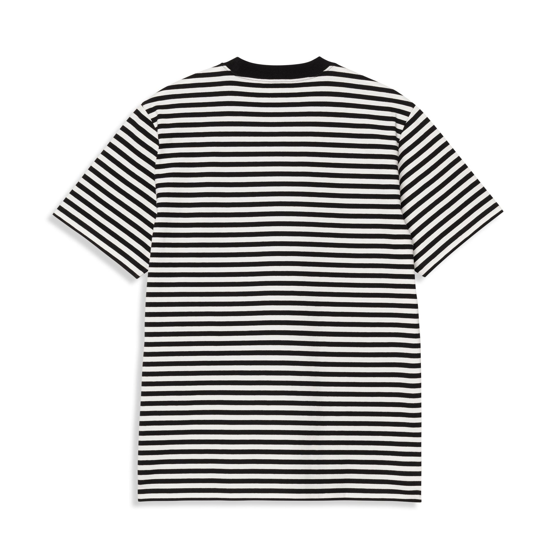 Carhartt WIP S/S Ezra Pocket T-Shirt Ezra Stripe Black/Wax  - I0361793KRXX